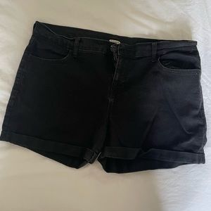 Old Navy Black Jean Shorts